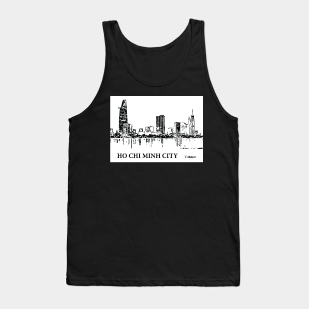 Ho Chi Minh City - Vietnam Tank Top by Lakeric